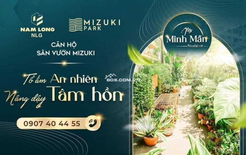 MUA BÁN CĂN HỘ MIZUKI NAM LONG, NGUYỄN VĂN LINH PHẠM HÙNG BÌNH
CHÁNH, GẦN QUẬN 7, PHÁP LÝ RÕ RÀNG. LH: 0907404455